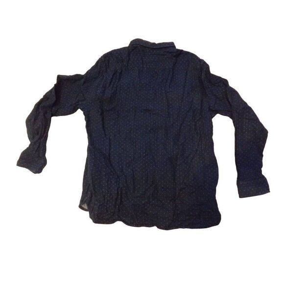 Levi's Button Up Shirt Men Sz XL All Over Print Long Sleeve Blue - Picture 8 of 8